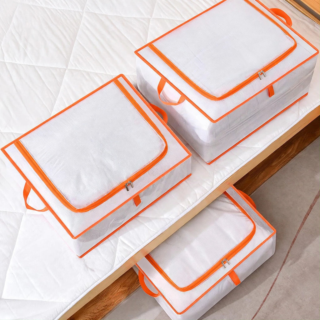 ClearFold™ Mesh Storage Bag - Foldable & Waterproof