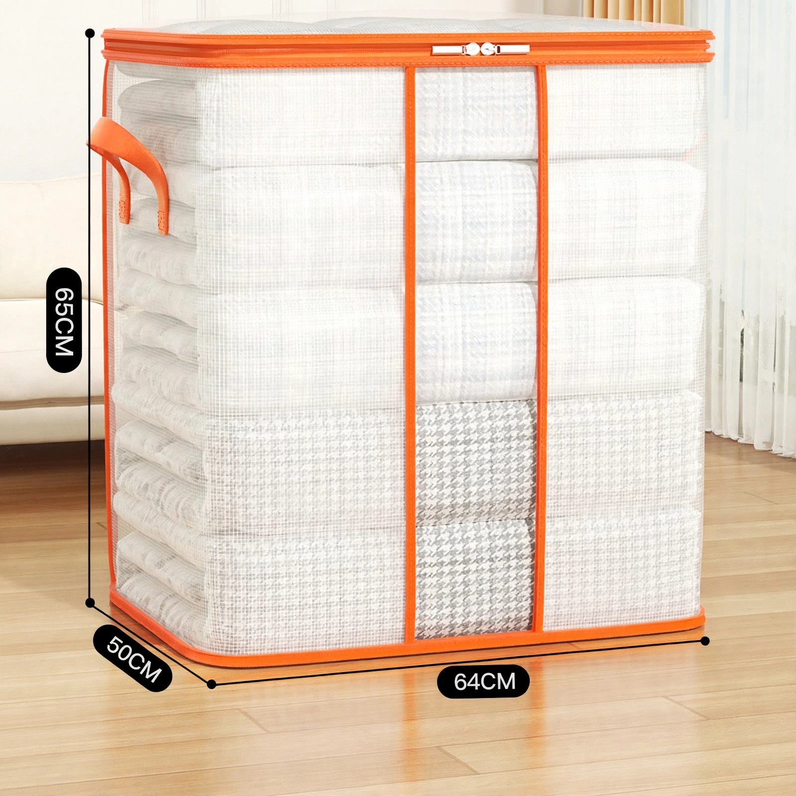 ClearFold™ Mesh Storage Bag - Foldable & Waterproof