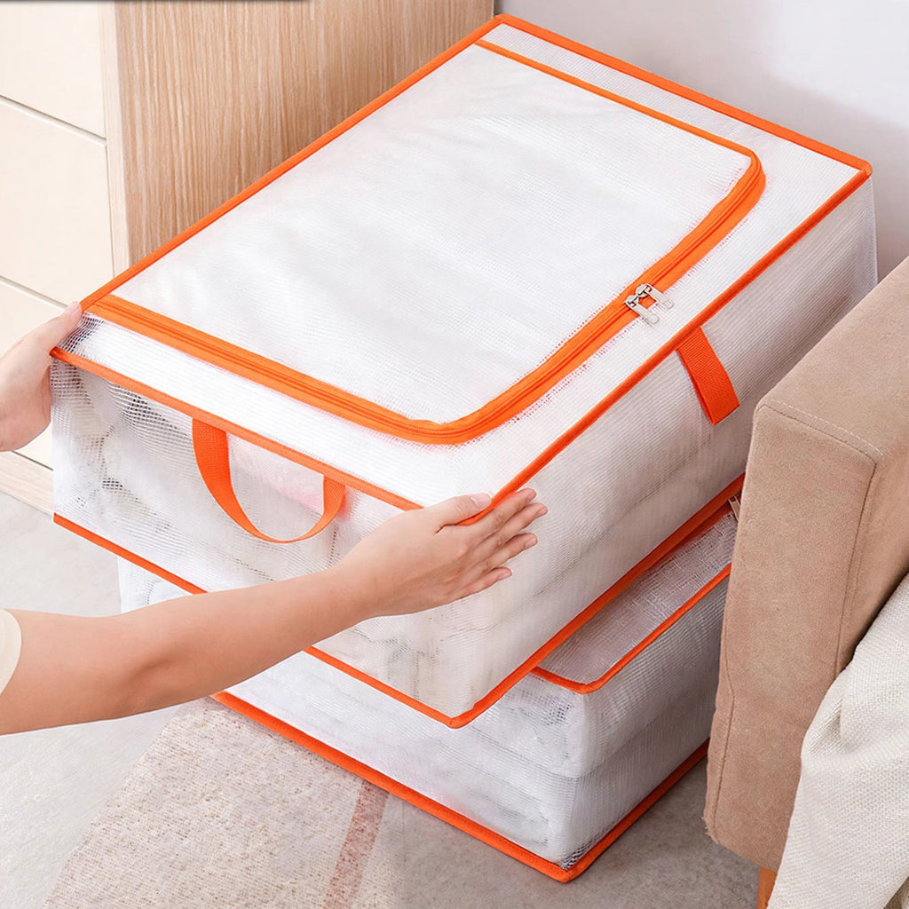 ClearFold™ Mesh Storage Bag - Foldable & Waterproof