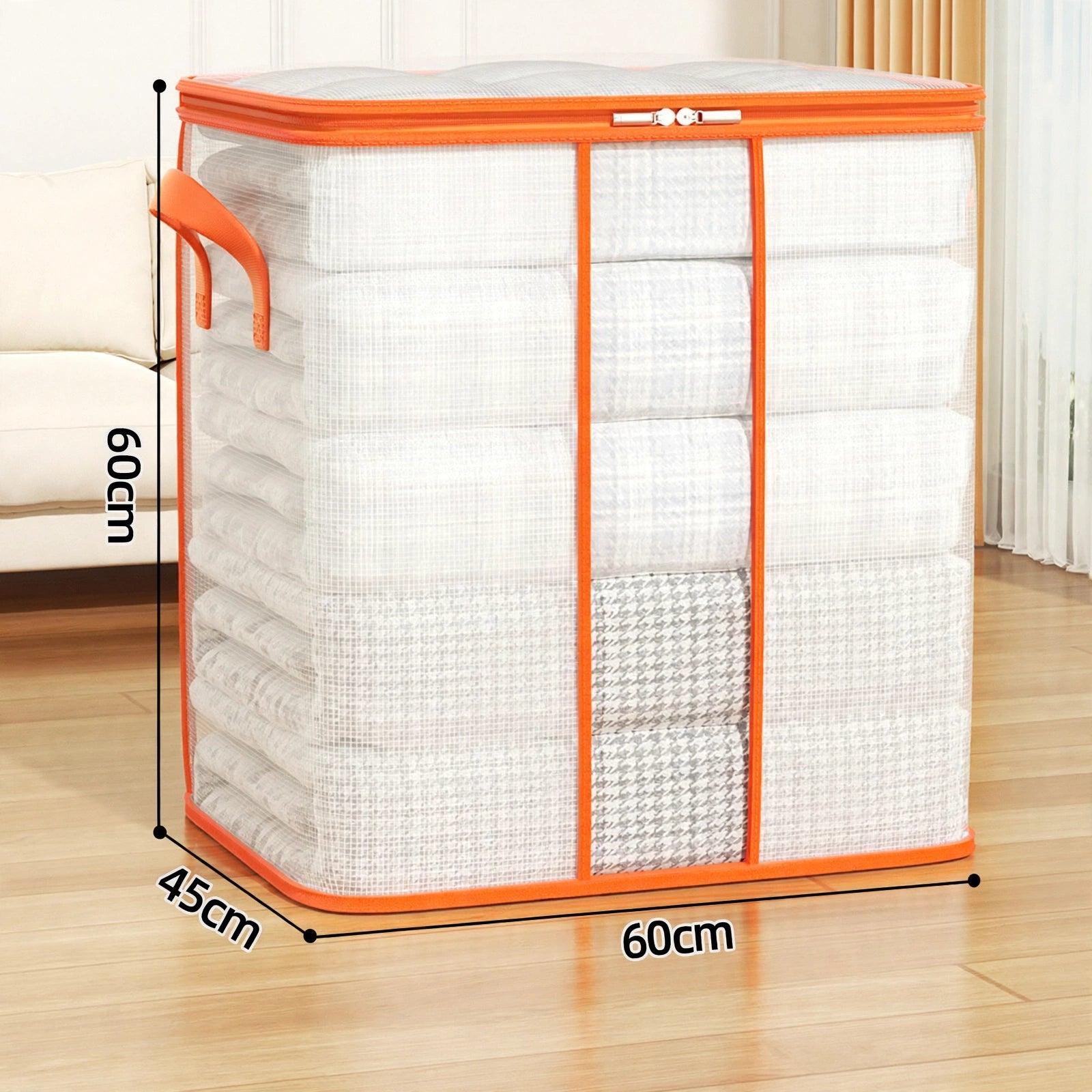 ClearFold™ Mesh Storage Bag - Foldable & Waterproof