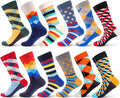 Rainbow Crew - 12 Pack Happy Socks