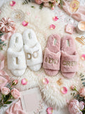 Bridal Slippers - I Do & Crew