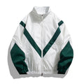 Retro V-Stripe Windbreaker Jacket