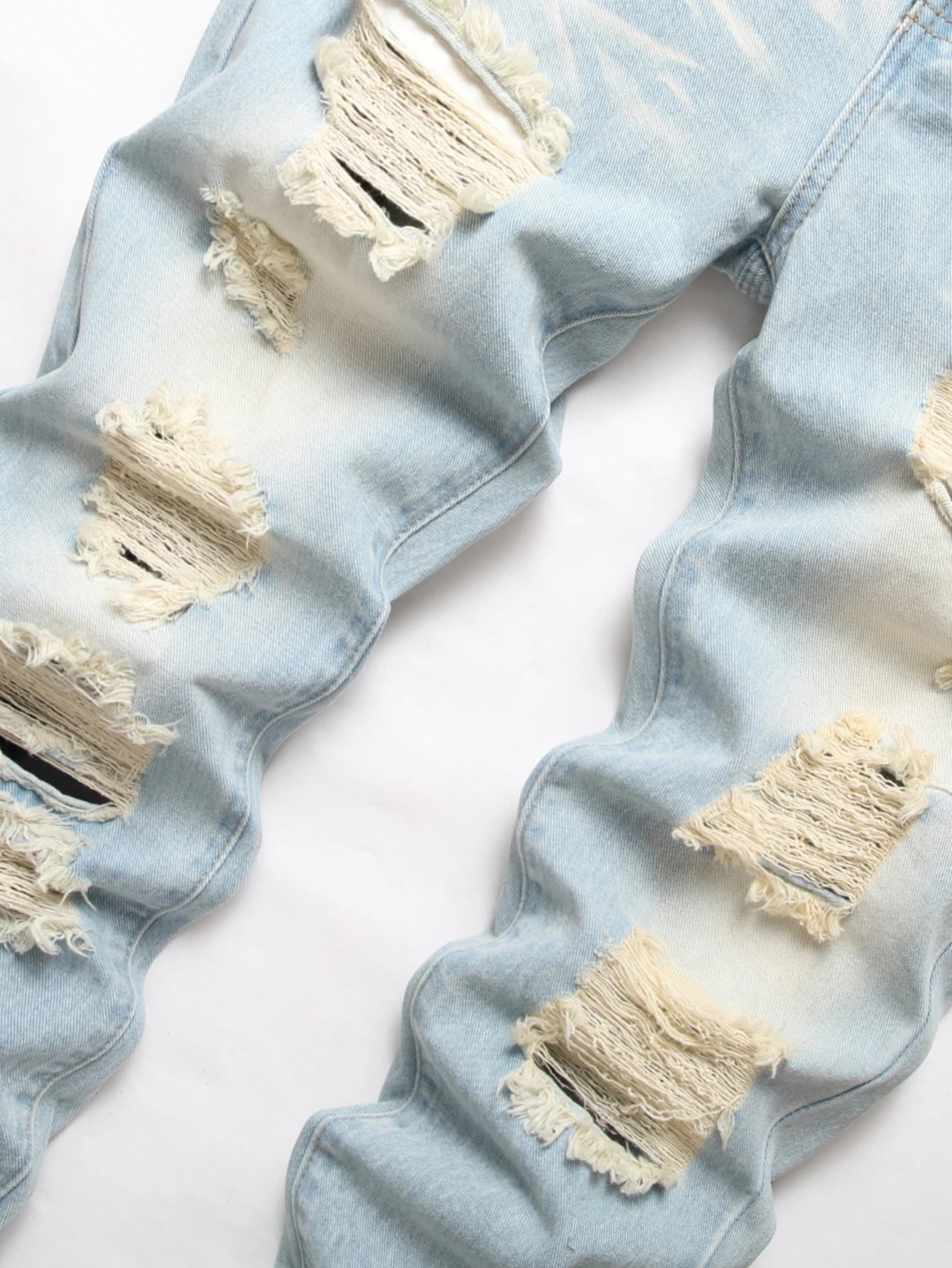 JUNIOR "ICE" Stacked Jeans