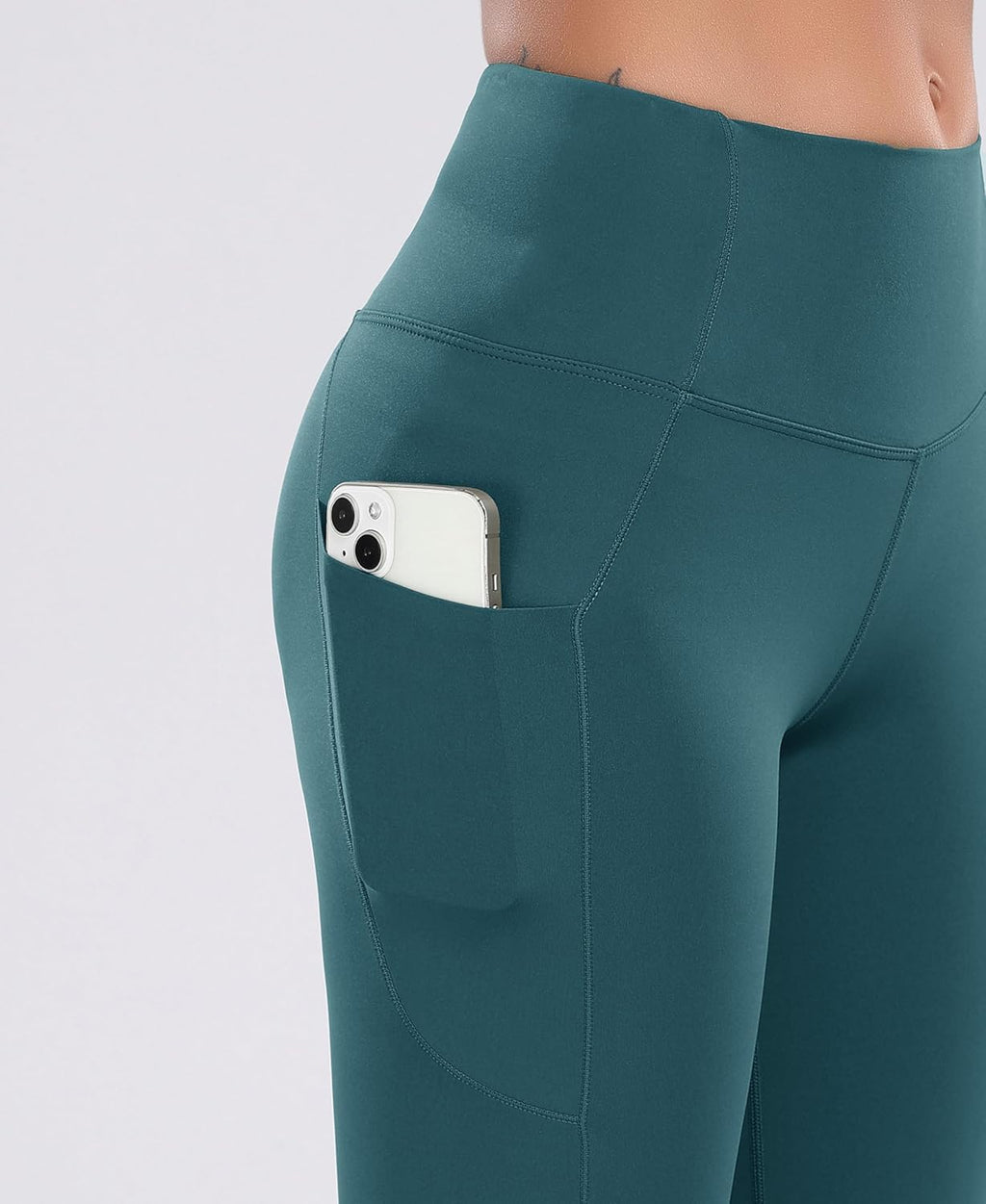 Women'S Yoga Short Side Pockets Workout Running Gym Shorts | High Waist 8”Biker Shorts for Women, Tummy Control Fitness Compression Cycling Short, Lift Volleyball Casual Walking Shorts